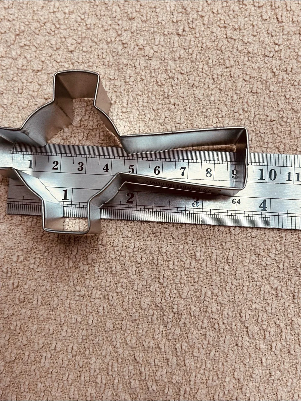 Metal Cookie Cutters Lot of 4 Christian Theme Cross x2 Dove Church
